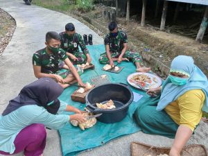 Yuyun Berterima Kasih Kepada Satgas TMMD Ke- 110 Sudah Membantu Perayaan Ulang Tahun Ke-20