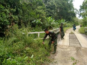 Satgas TMMD Kodim 1206/PSB Peduli Lingkungan