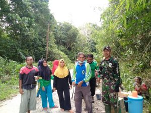 Semangat Dan Dukung Camat Atas Kegiatan TMMD Ke 110 Kodim 1206/PSB