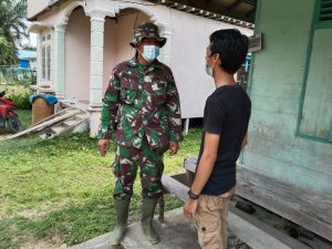 Dengan Cara Persuasif, Sosialisasikan Program TMMD 110 Kodim 1206/PSB.