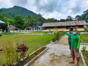 Kemantan Berbunga ,Satgas TMMD 110 Putussibau Ikut Bahagia