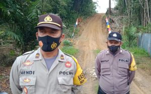 Kapolsek Pengkadan Siap Mendukung  TMMD Ke 110 Kodim 1206/PSB