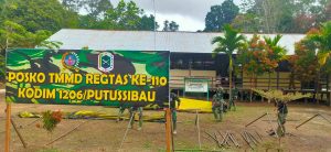 Berikan Yang Terbaik Satgas TMMD Ke 110 Kodim 1206/PSB Maksimalkan Persiapan Kunjungan Wasev