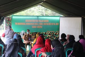 Antisipasi Stunting  ,Tmmd 110 Putussibau  Hadirkan Kesehatan Pengkadan