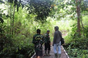 Satgas TMMD Ke 110 Sambangi Kebun Serai Wangi