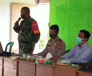 Satgas TMMD-110 Putussibau  Penyuluhan Narkotika Generasi muda