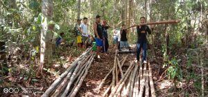 Jelang  Ramadhan  Satgas TMMD 110 Putussibau Motivasi Pemuda Kreatip