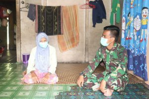 Ucapan Terima Kasih Dari Nenek Awaliah Atas Pembangunan Jalan TMMD Ke 110 Kodim 1206/PSB