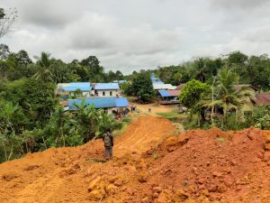 Beringin Tersenyum ,Satgas TMMD 110 Psb Sudah  Tembuskan Jalan