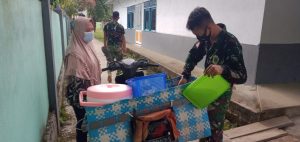 Berkah TMMD 110 Untuk Susmawati, Penjual Jajanan Keliling