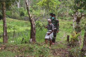 Ucapan Terima Kasih Terus Berdatangan Kepada Satgas TMMD Ke 110 Kodim 1206/PSB Dari Warga Dusun Tintin Kemantan