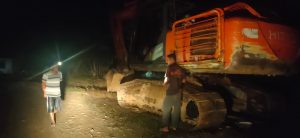 Setiap Malam Satgas TMMD 110 Kodim 1206/PSB Rutin Lakukan Patroli