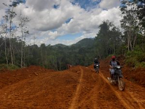 Warga Desa Tintin Kemantan Dan Desa Beringin : Gak Nyangka Akan Selebar Ini Jalannya