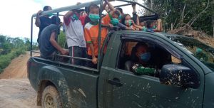 Sopir Andalan Spesialis Medan Berat di Lokasi TMMD Kodim 1206/Putussibau.