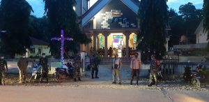 Antisipasi Kejadian Makassar, Polisi  Amankan Gereja di Rote Ndao