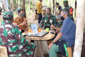 Pasca TMMD komsos Tetap Di Laksanakan