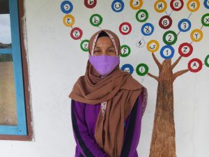 Ucapan Kepala Sekolah Paud Al-Waliy Kepada Anggota Satgas TMMD Ke 110