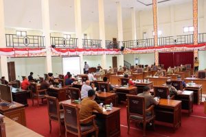 Banggar DPRD dan TAPD Landak Gelar Rapat Bahas Refocusing APBD Tahun Anggaran 2021