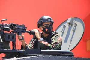 Kapolda Kalbar Pimpin Langsung Latihan Urban Warfare