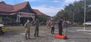 Camat Singkawang Utara Pimpin Apel Siaga Persiapan Karhutla