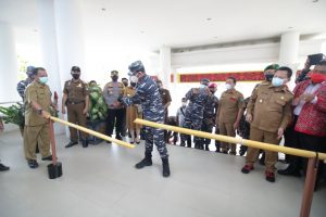 Bupati dan Wabup Landak Sambut Kunjungan Kerja Danlantamal XII Pontianak