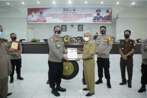 Pemkab Asahan Terima Surat Keputusan sebagai Calon Kabupaten Bebas Pungli