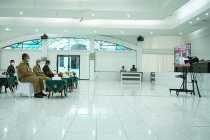 Bupati Asahan dan Forkopimda Ikuti Rakor Kepala Daerah Hasil Pilkada Serentak Tahun 2020 secara Virtual