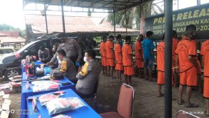 Polres Sanggau Ungkap 98 Kasus Selama Operasi Pekat