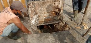 Antisipasi Banjir, Dinas PUPR Asahan Kembali Lakukan Pembersihan Saluran Air