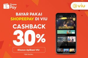 ShopeePay Gandeng Viu, Mudahkan Akses Jutaan Masyarakat Indonesia untuk Menikmati Hiburan Terbaik Asia