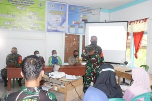 Dansatgas TMMD 110 Putussibau Yakinkan Kesiapan   Digital Corner Hulu Pengkadan