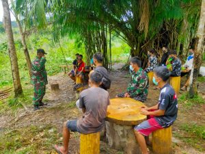 Satgas TMMD 110 Putussibau  Wujudkan   Bukit Manggis  Jadi Wisata Urban.