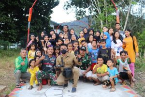 Pasca Di Tutupnya TMMD Regtas Ke 110 Kodim 1206/PSB, Tim Penerangan Kodim Lanjutkan Kegiatan Di Dusun Sukarami