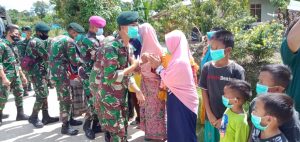 Akhir Penugasan Anggota Satgas TMMD 110, Salam Perpisahan