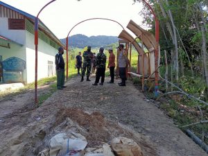 Karya Nyata Satgas TMMD 110 Putussibau Wisata Urban Di gital Corner