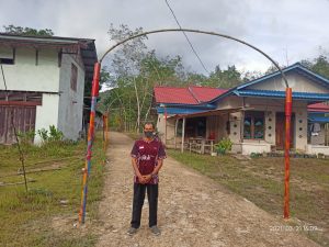 Keramaian Hulu Pengkadan Sirna Satgas TMMD 110 Putussibau Tiada