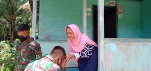 Sungkem, Salam Perpisahan Ala Satgas TMMD 110 Kodim 1206/PSB.