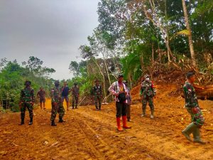 TMMD Jalan Sudah Bisa Di Lalui