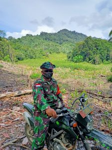 Bukit Zimat Sakti Menanti Satgas TMMD Putussibau Air Terjun Gurung Rusa