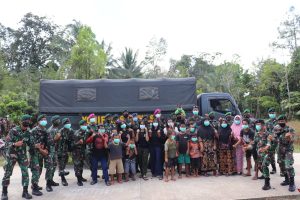atgas TMMD Ke 110 Kodim 1206/PSB Meninggalkan Kenangan Yang Mendalam Bagi Warga Desa Hulu Pengkadan