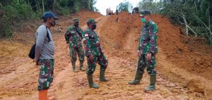 Bukti Nyata TNI Ada Untuk Rakyat, Melalui TMMD 110 Kodim 1206/Putussibau.