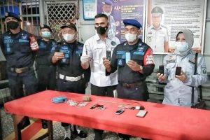 Antisipasi Masuk Barang Dilarang, Tim Gabungan Razia Warga Binaan Lapas II A Rantau Prapat