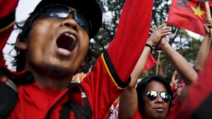 Buruh Tolak THR Dicicil