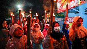 Muslim di Seluruh Dunia Rayakan Idulfitri