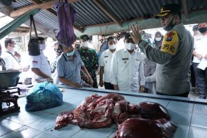 Jelang Hari Raya Idul Fitri Forkopimda Asahan Lakukan Sidak Pasar