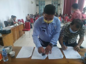 Pemerintah Kabupaten Landak Fasilitasi Penegasan Batas Desa Sehe Lusur