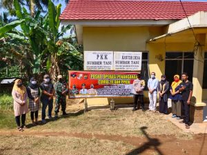 Antisipasi Penyebaran Covid-19, Kades Sumber Tani Berlakukan PPKM 