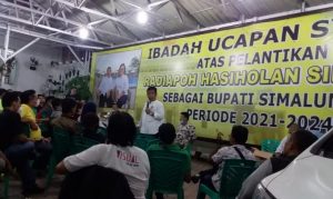 Silaturahmi dengan Insan Pers, Bupati: Membangun Simalungun Butuh Peran Media