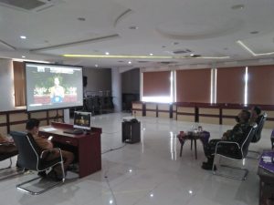 Pasca Lebaran, Bupati Way Kanan Ikuti Rakor Bersama Presiden