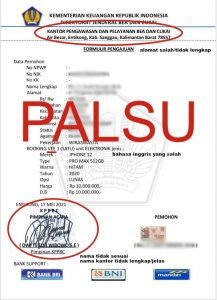 Waspada! Penipuan Lelang Palsu Mengatasnamakan Bea Cukai Entikong di Kalbar